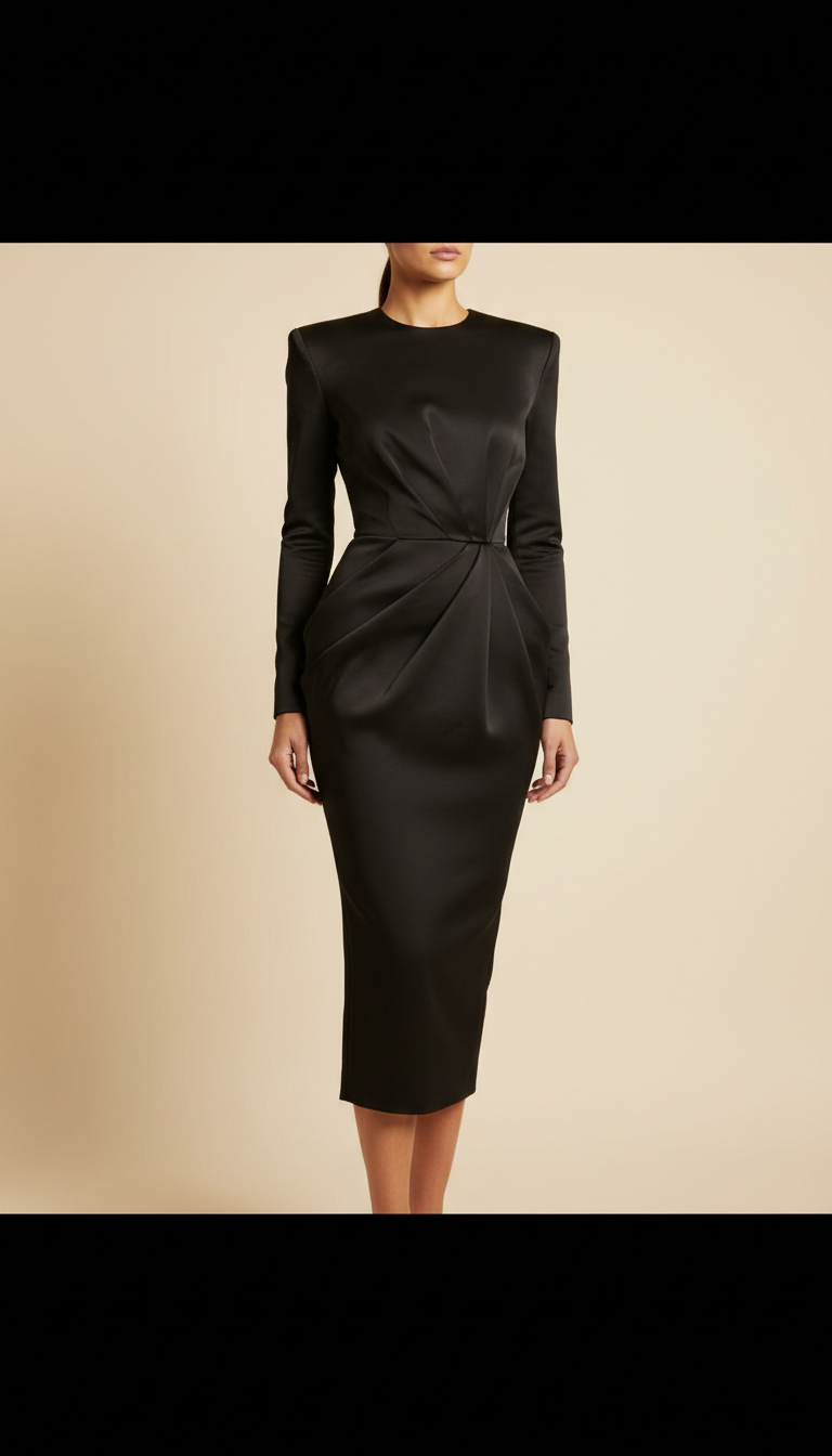Cashmere Wrap With Sculpted Edge