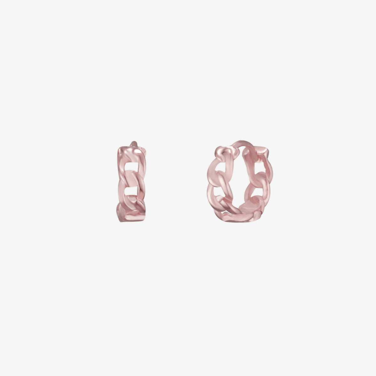 8mm Rope Huggie Earrings