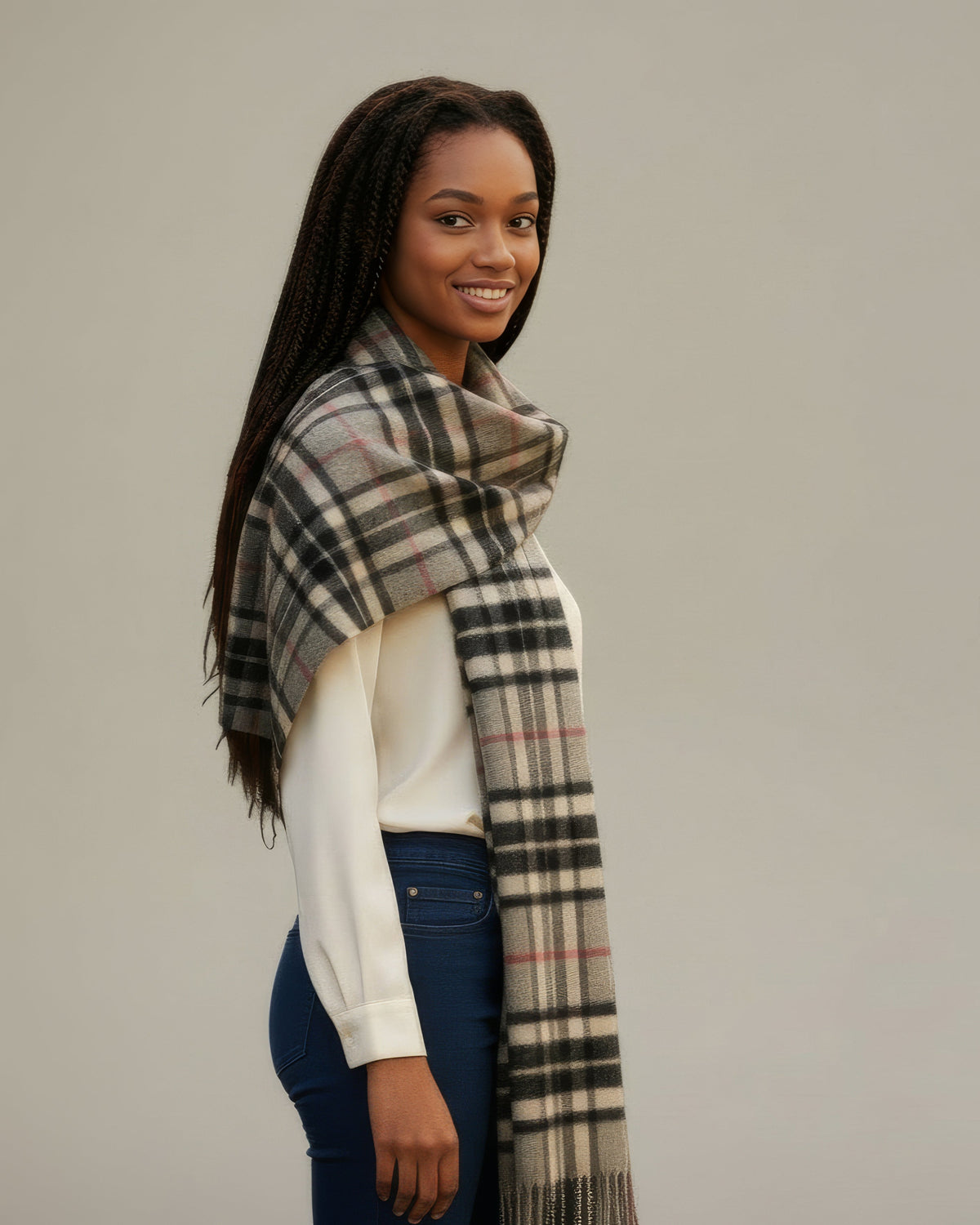 Grey Thompson Merino Scarf