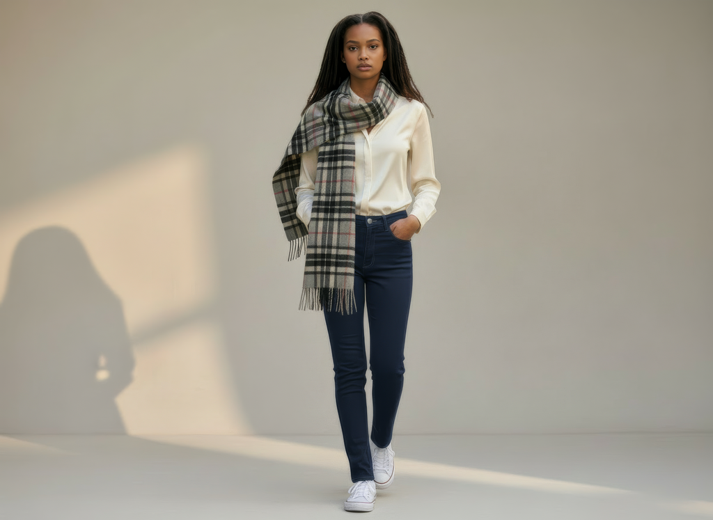 Grey Thompson Merino Scarf