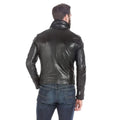 Men’s Black Leather Sports Jacket